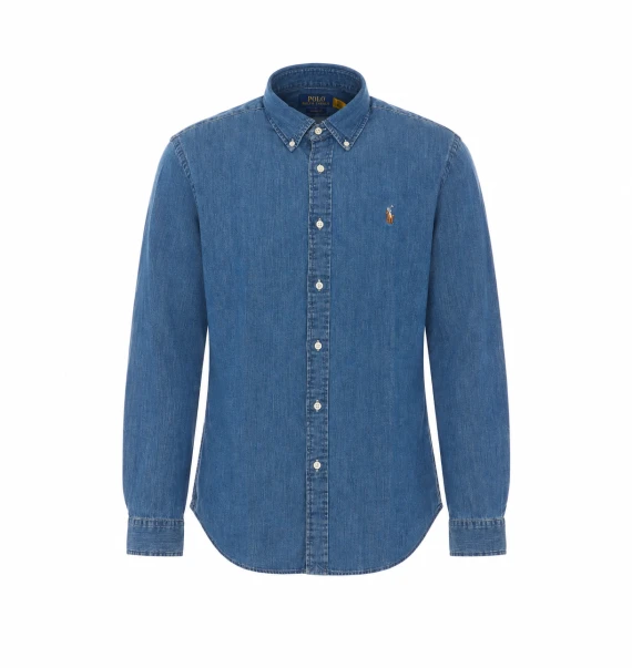 Polo Logo Denim Shirt Polo Ralph Lauren