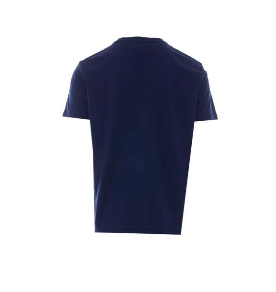 T-shirt blu navy con logo ricamato Polo Ralph Lauren
