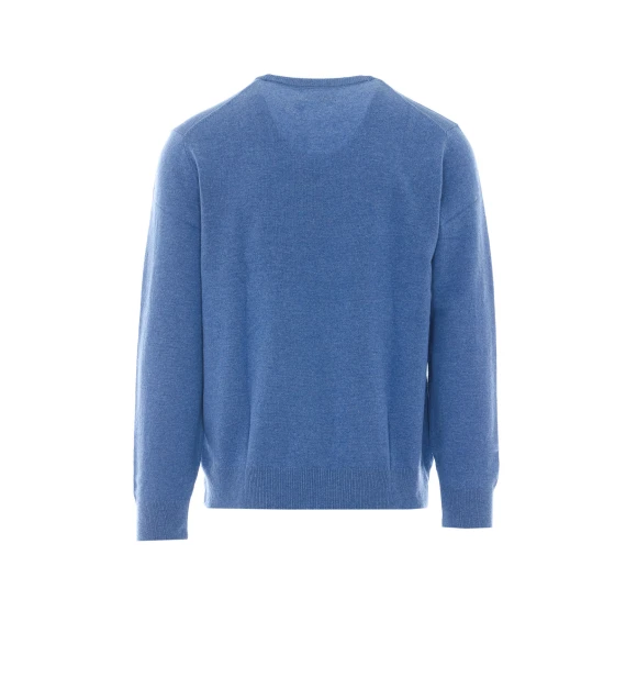 Maglione girocollo blu Polo Ralph Lauren