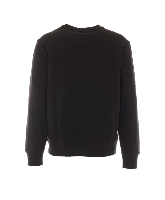 Black crewneck sweatshirt with teddy print Polo Ralph Lauren