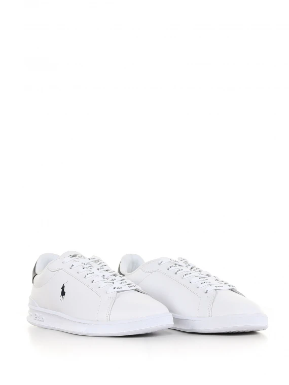 Heritage Court sneaker in leather