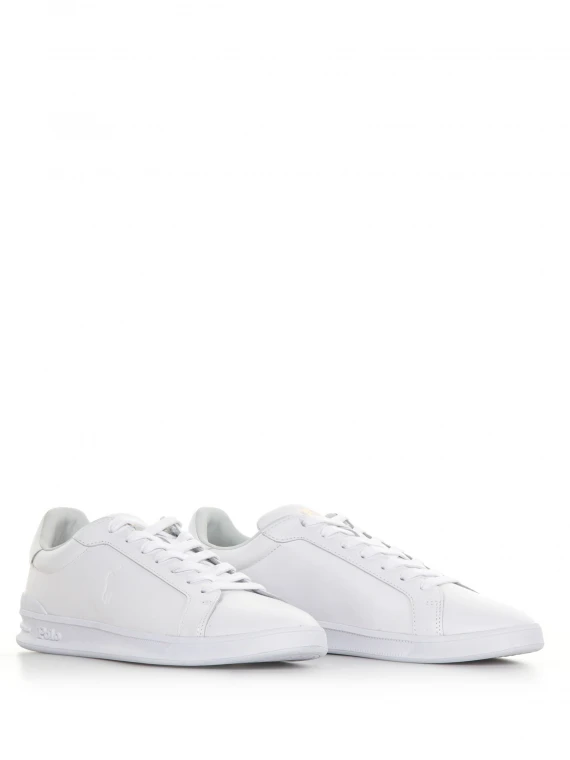 Heritage Court sneaker in leather