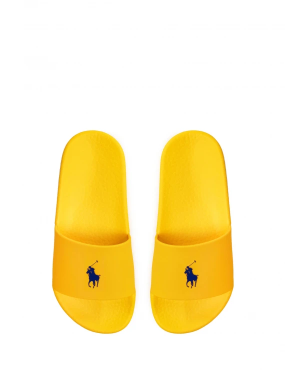 Slipper with logo