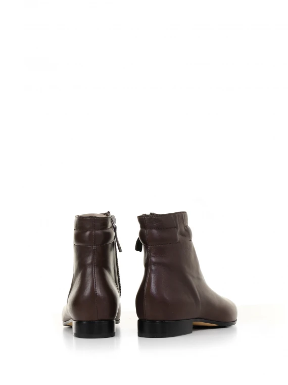 Nappa leather ankle boot