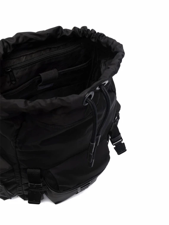 Black Multi-Pocket Backpack