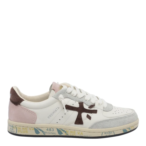 White Basket Clayd Sneakers Premiata