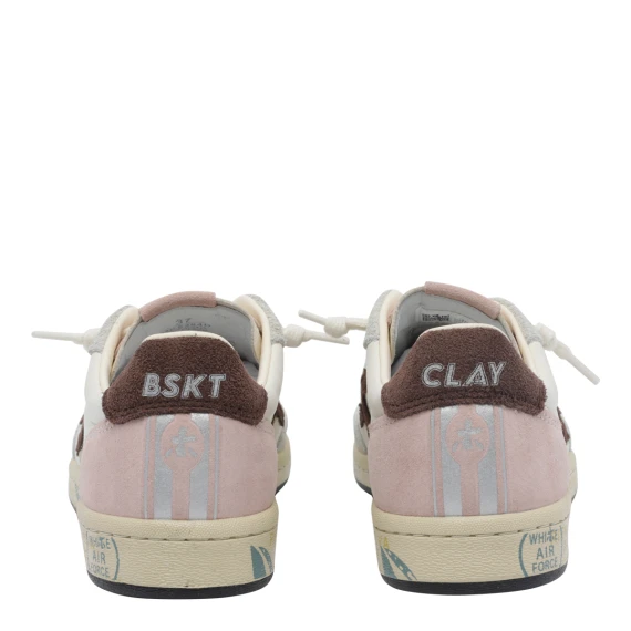 White Basket Clayd Sneakers