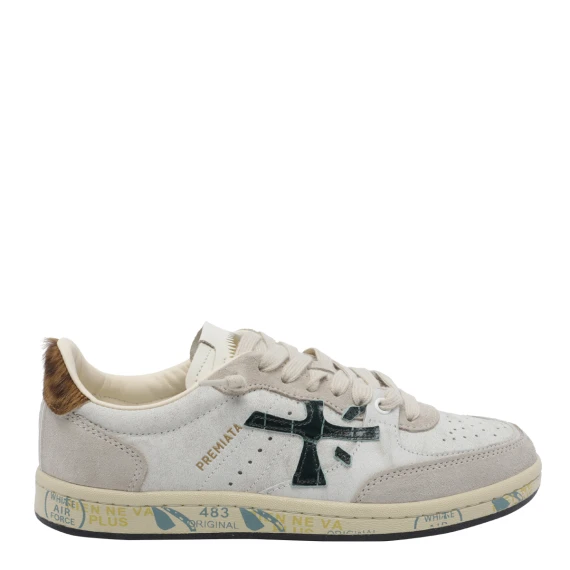 White Basket Clayd Sneakers Premiata