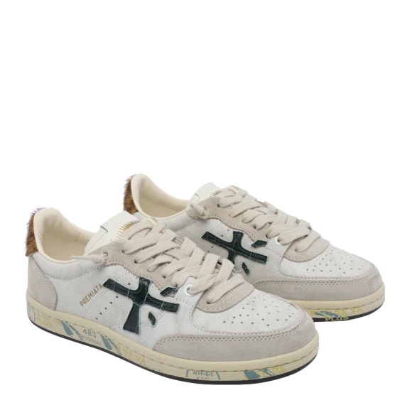 White Basket Clayd Sneakers