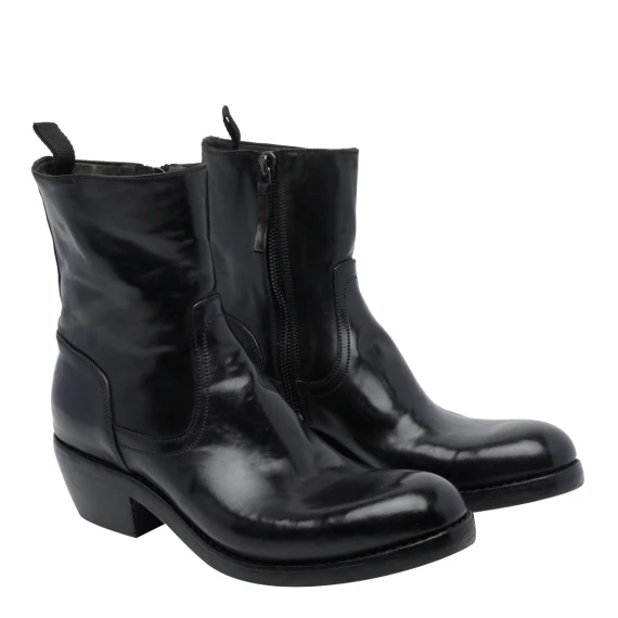 Black King Brass Booties Boots