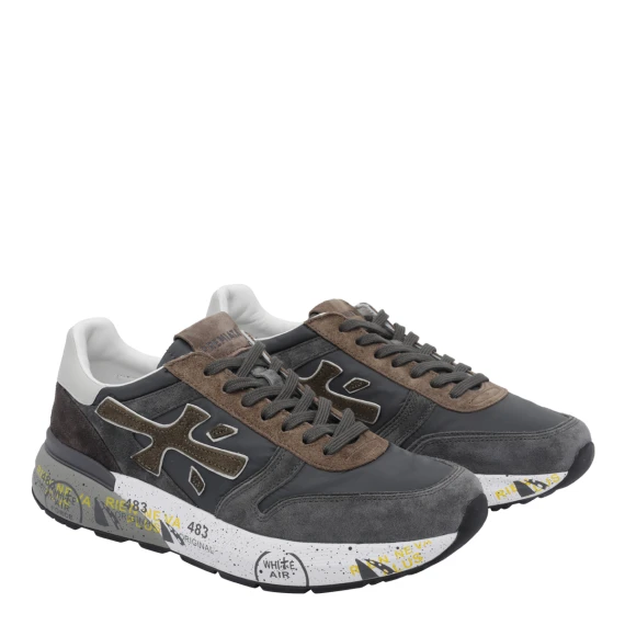 Brown and Black Mick Sneakers