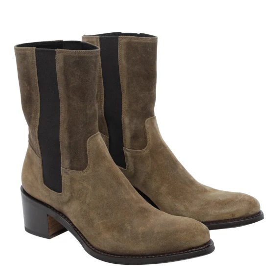 Suede Booties Premiata