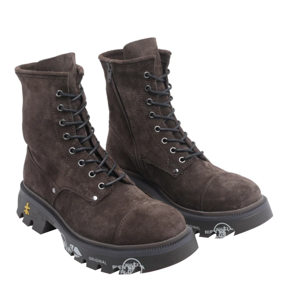 Clapham brown suede ankle boots Premiata