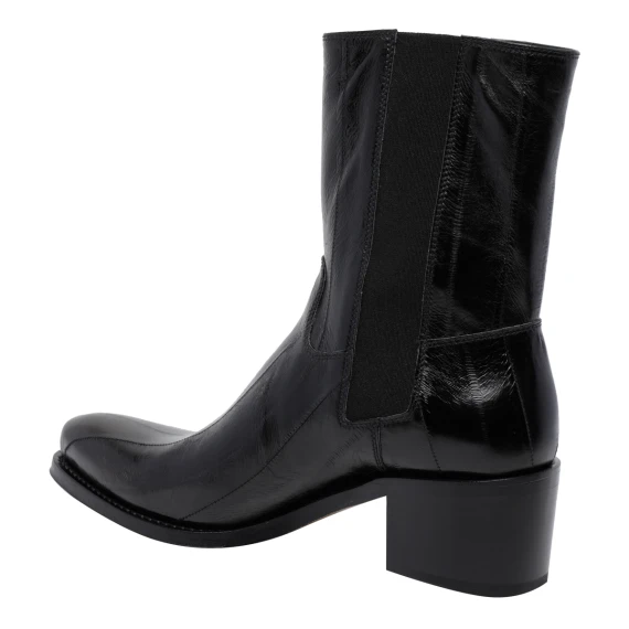 Black calf leather ankle boots Premiata