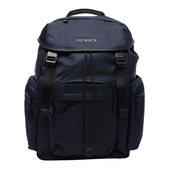 Zaino Booker in nylon blu scuro