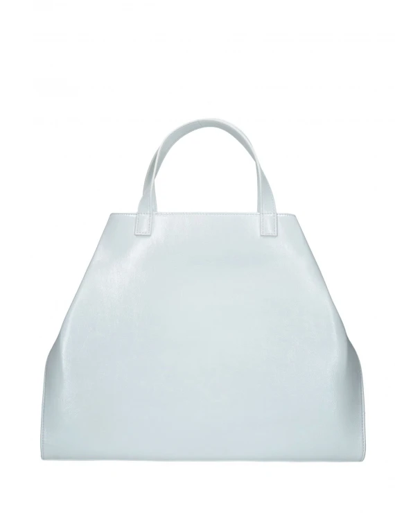 Shopping bag Ashanti bianca in naplak