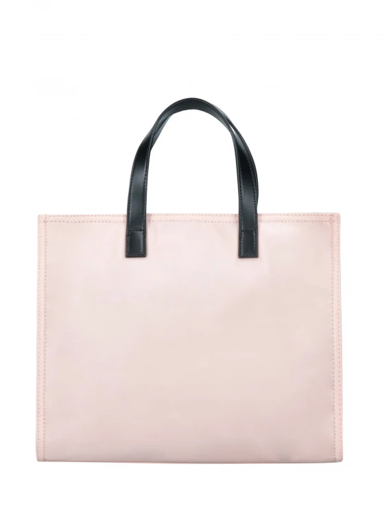 Shopping bag Electra nude in nylon