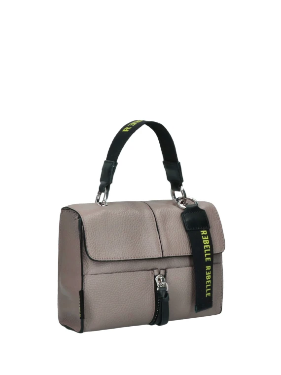 Mini bag Chloe Satchel grigio in pelle