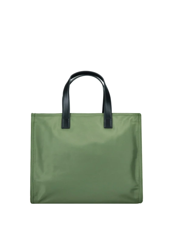 Borsa a mano Electra pistacchio in nylon