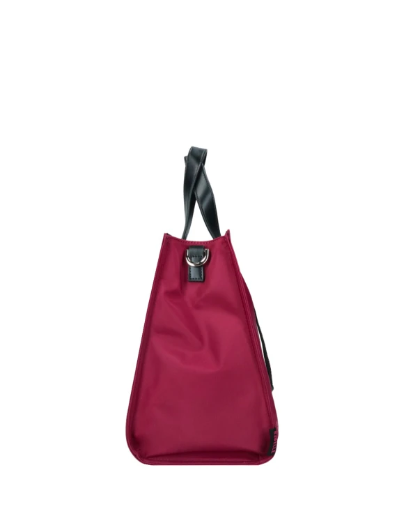 Borsa a mano Electra rossa in nylon