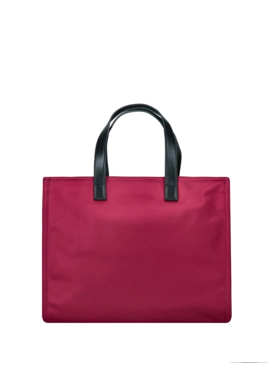 Borsa a mano Electra rossa in nylon