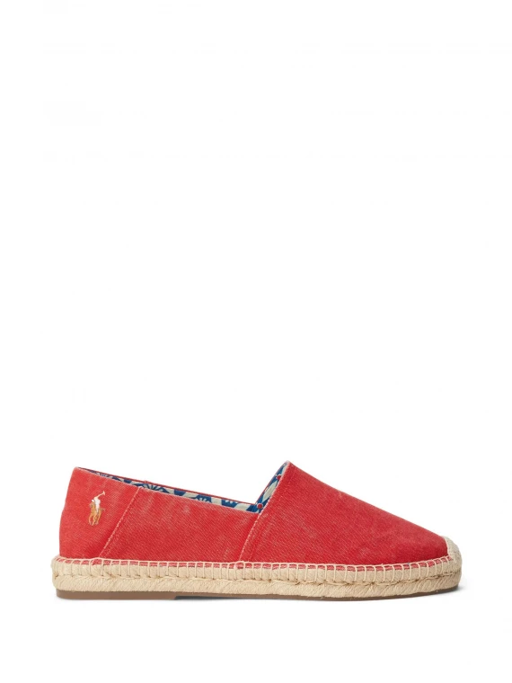 Ralph Lauren Flat shoes Red