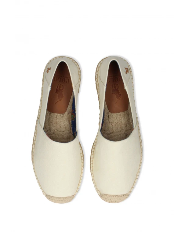 Espadrillas in tela con logo