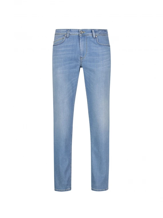 Slim fit jeans in light denim