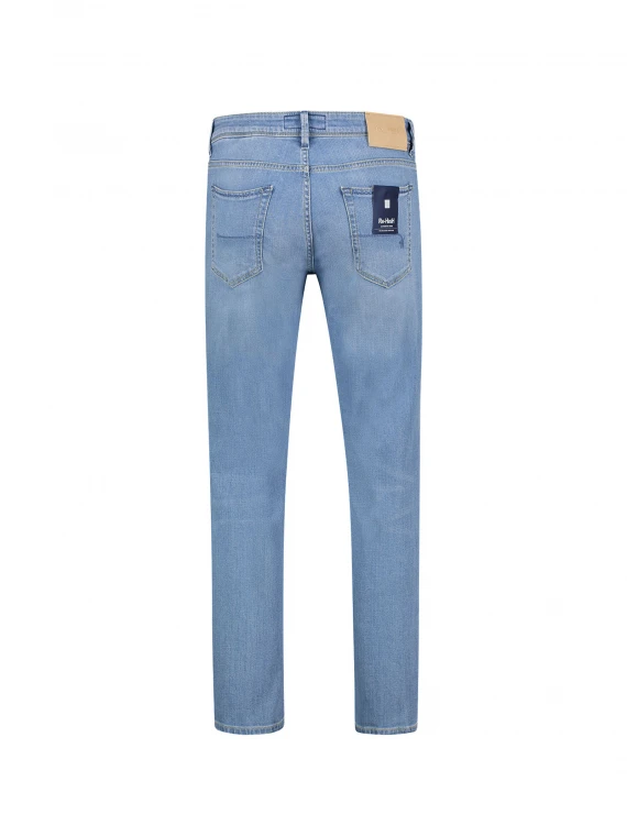 Jeans slim fit in denim chiaro