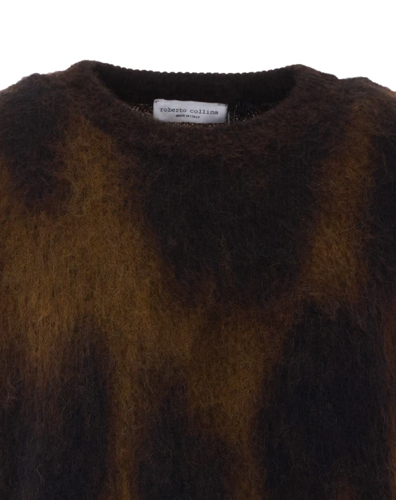 Maglia marrone ROBERTO COLLINA