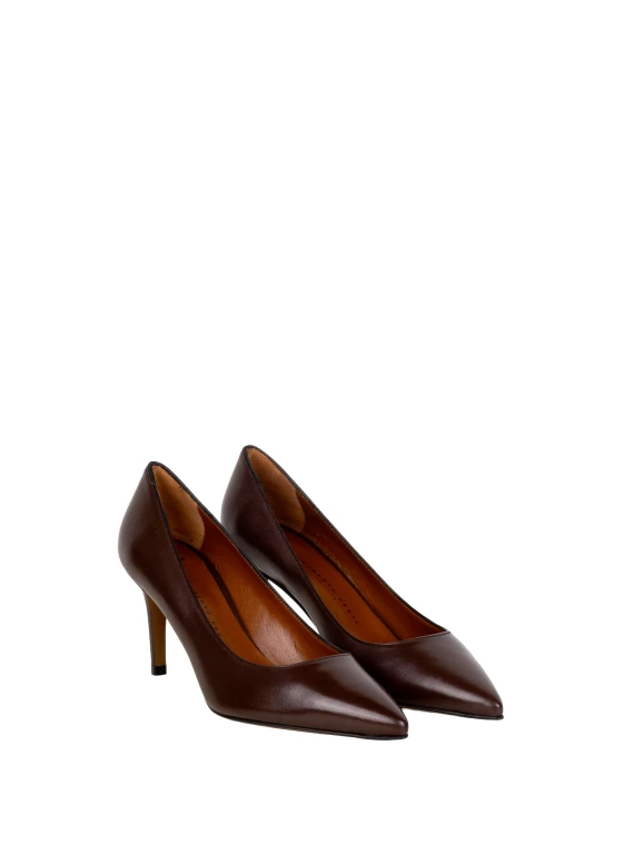 Scarpe con tacco marroni