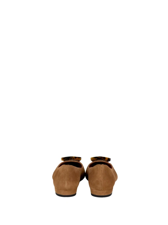 Brown low-heel shoe Roberto Festa