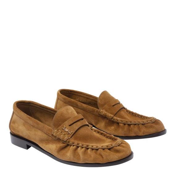 Flat shoes Brown