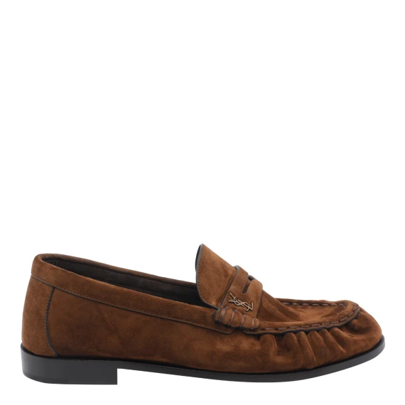 Flat shoes Brown