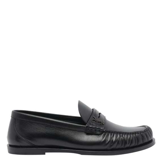 Laurent Loafers Flat Shoes Saint Laurent