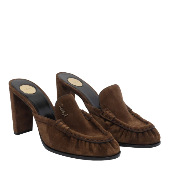 Scarpe con tacco marroni