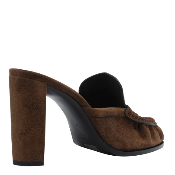 Scarpe con tacco marroni