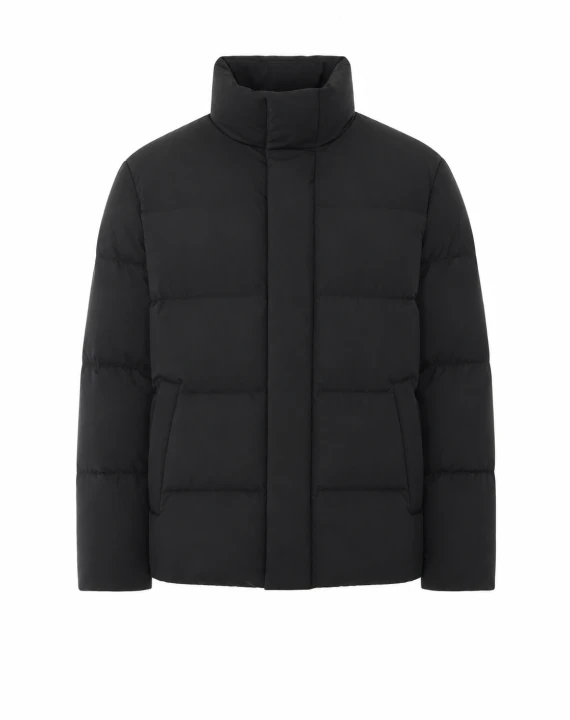 Giaccone nero Saint Laurent