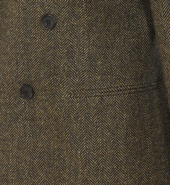 Tweed Double Breasted Jacket