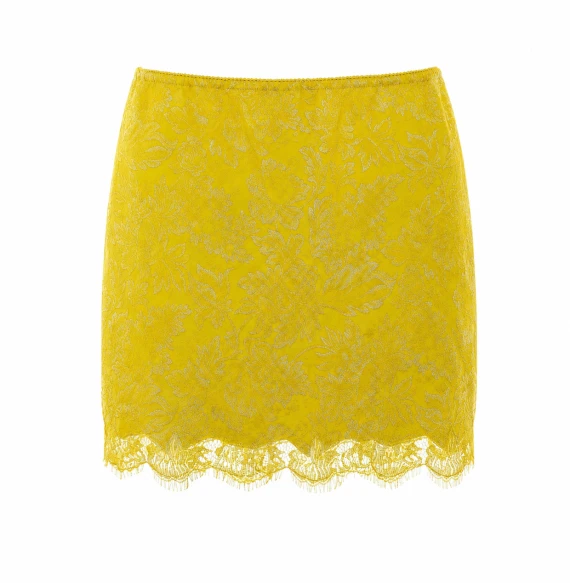 Barocca Print Mini Skirt