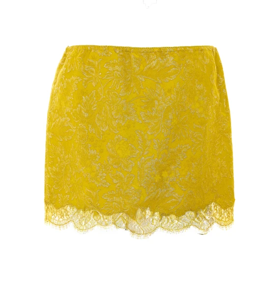 Barocca Print Mini Skirt
