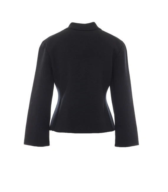 Black wool cardigan Saint Laurent