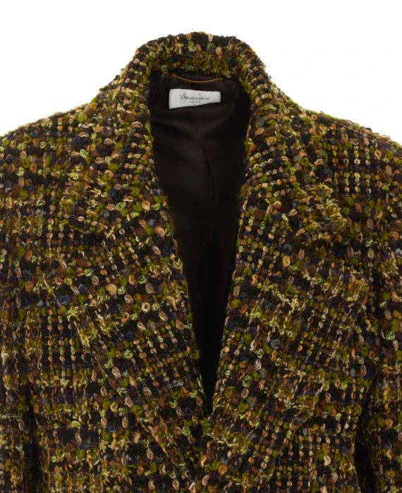 Multicolor Tweed Jacket