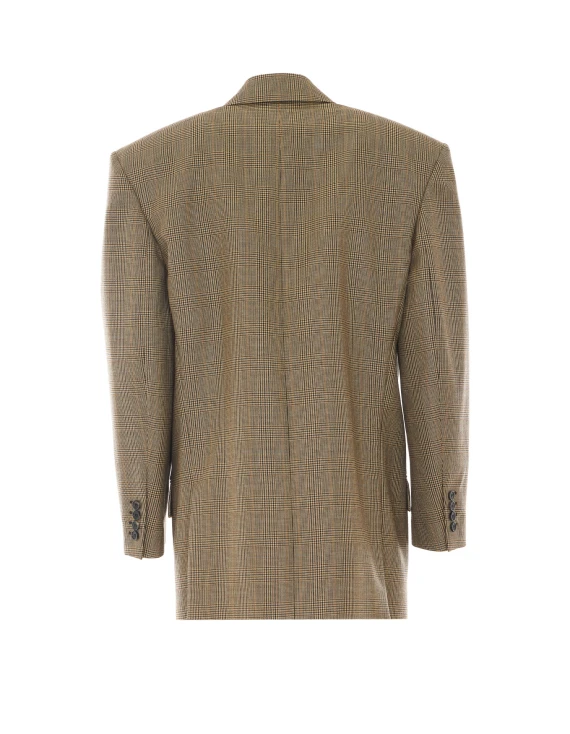 Beige Principe di Galles Jacket