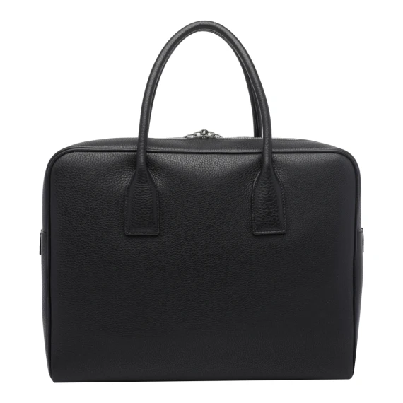 Black calf leather shoulder bag Saint Laurent