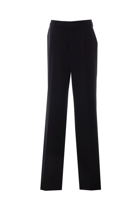 Pantaloni neri Saint Laurent