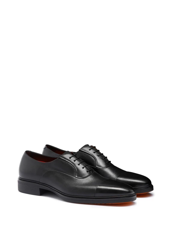 Santoni Flat shoes Black