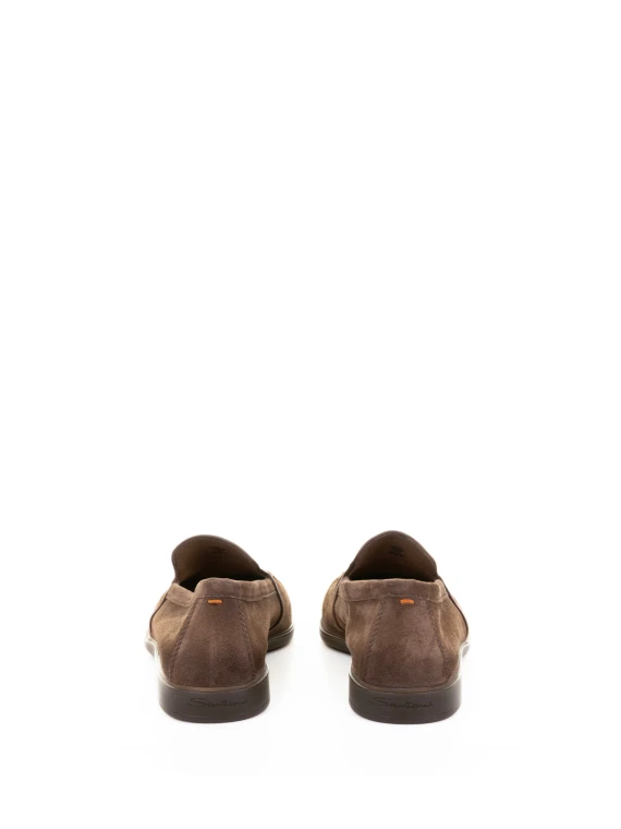 Mocassino marrone in suede