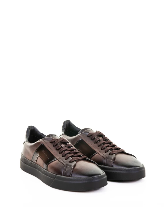 Brown Leather Sneaker
