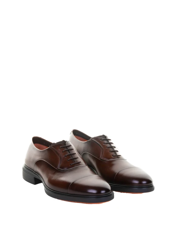 Men's Brown Leather Oxford